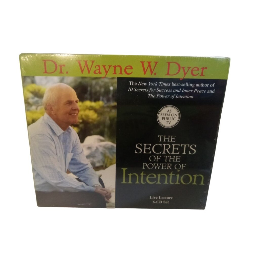 Dr Wayne Dyer Audio The Secrets Of The Power Of Intention 6 CD Set Live Lecture